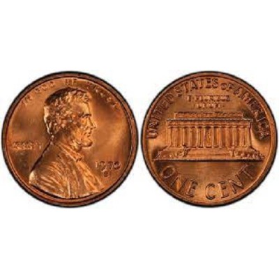 سکه 1 سنت - برنجی - S - آمریکا 1970غیر بانکی