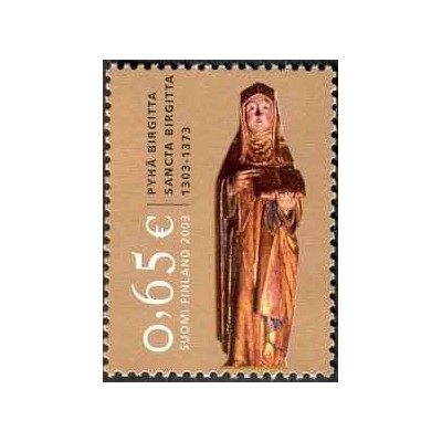 1 عدد  تمبر سنت بریژیت - فنلاند 2003
