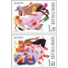 2 عدد  تمبر مشترک اروپا - Europa cept - جشنواره ها و جشن های ملی - فنلاند 1998