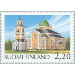 1 عدد  تمبر کلیسای کریماکی - فنلاند 1988