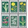 6 عدد تمبر گیاهان محافظت شده - جمهوری دموکراتیک آلمان 1969
