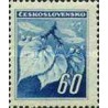 1 عدد تمبر سری پستی - شاخه لیمو - 60 - چک اسلواکی 1945