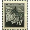 1 عدد تمبر سری پستی - شاخه لیمو - 10 - چک اسلواکی 1945