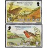 2 عدد تمبر حفاظت از حیات وحش - کریسمس 1980 - جزیره من 1980
