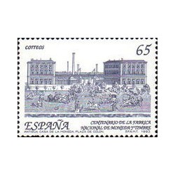 1 عدد تمبر صدمین سالگرد ضرابخانه سلطنتی اسپانیا - اسپانیا 1993