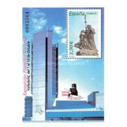 مینی شیت نمایشگاه ملی فیلاتلی - اسپانیا 2004 ارزش روی شیت 1.9 یورو