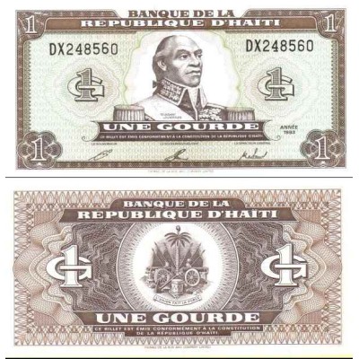 اسکناس 1 گورد - هائیتی 1993