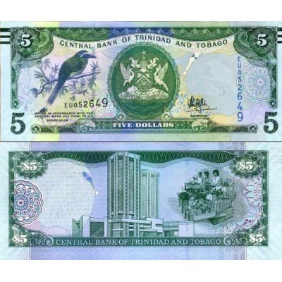 اسکناس 5 دلار - ترینیداد توباگو 2006