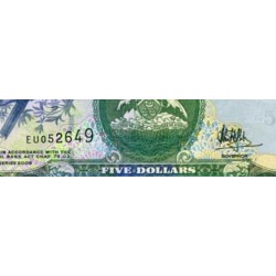 اسکناس 5 دلار - ترینیداد توباگو 2006