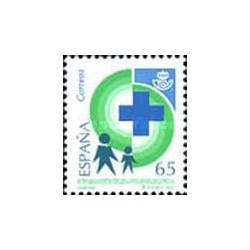 1 عدد تمبر بهداشت و مراعات اصول بهداشتی - اسپانیا 1993