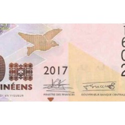 اسکناس 1000 فرانک - گینه 2017