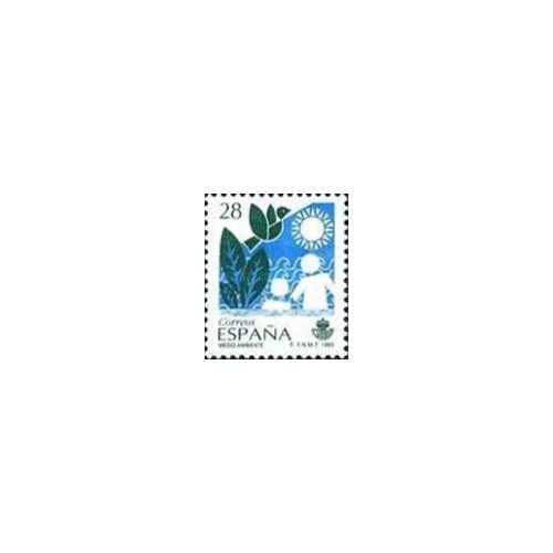 1 عدد تمبر حفاظت از محیط زیست- اسپانیا 1993 1 عدد تمبر حفاظت از محیط زیست- اسپانیا 1993