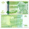 اسکناس 500000 نویوکس زایرس - زئیر 1996 حروف BZ روی نوار امنیتی نرمال