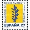 1 عدد تمبر روز جهانی حفاظت از محیط زیست - اسپانیا 1992