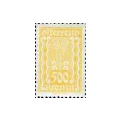 1 عدد  تمبر  سری پستی  -جمهوری اتریش - 500Kr - اتریش 1922