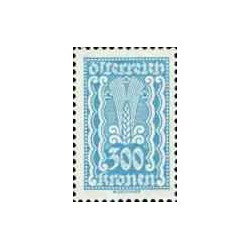 1 عدد  تمبر  سری پستی  -جمهوری اتریش - 300Kr - اتریش 1922
