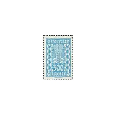 1 عدد  تمبر  سری پستی  -جمهوری اتریش - 300Kr - اتریش 1922