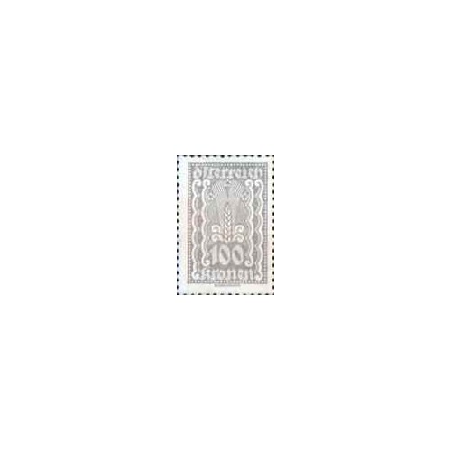 1 عدد  تمبر  سری پستی  -جمهوری اتریش - 100Kr - اتریش 1922