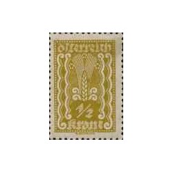 1 عدد تمبر  سری پستی  -جمهوری اتریش - 0.5Kr - اتریش 1922