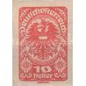 1 عدد تمبر پستی  - کاغذ سفید - 10H - بیدندانه - اتریش 1919