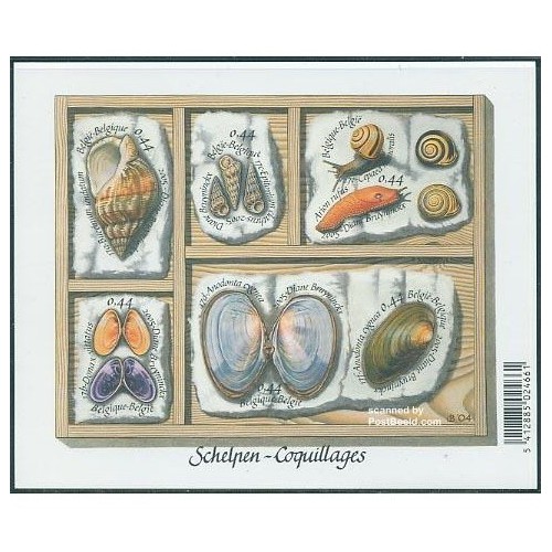 سونیرشیت حلزونها و صدفها - بلژیک 2005 سونیرشیت حلزونها و صدفها - بلژیک 2005