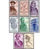 8 عدد تمبر تاریخچه کشف و فتح آمریکا - اسپانیا 1966