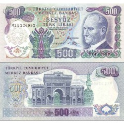 اسکناس 50 لیر - ترکیه 1970 سری I,J,L-O - سفارشی