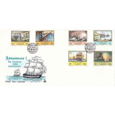 پاکت مهر روز ، قایق های بادبانی - جرسی 1983