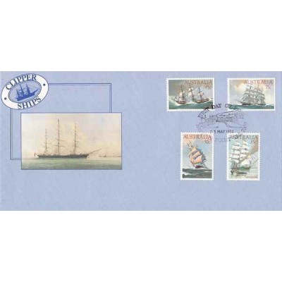 پاکت مهر روز ،کشتیهای تندرو بادبانی - استرالیا 1984