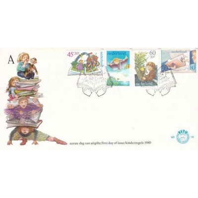 پاکت مهر روز ، تمبرهای اروپا - هلند 1966