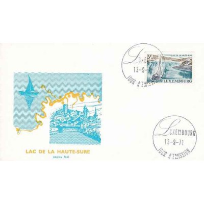 پاکت مهر روز ، سایت ها و ساختمان ها - لوگزامبورگ 1971