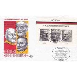 پاکت مهر روز ، برندگان جایزه نوبل آلمان - جمهوری فدرال آلمان 1972