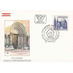 پاکت مهر روز ، هفتصدمین سالگرد کلیسای جامع در وینر نویشتات - اتریش 1979