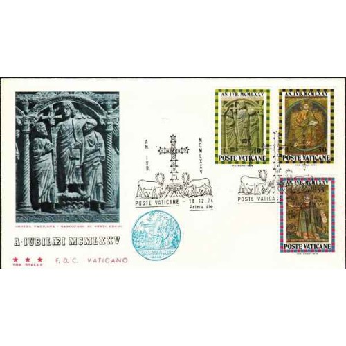 پاکت مهر روز سال مقدس - 1 - واتیکان 1974 پاکت مهر روز سال مقدس - 1 - واتیکان 1974