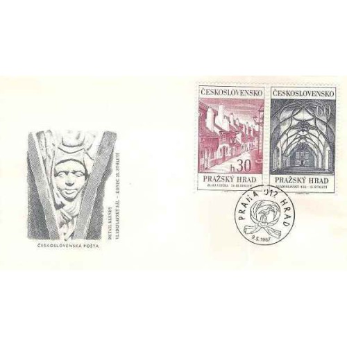 پاکت مهر روز شهر پراگ - چک اسلواکی 1967 کیفیت مطابق تصویر پاکت مهر روز شهر پراگ - چک اسلواکی 1967 کیفیت مطابق تصویر