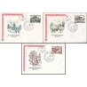 3 عدد  پاکت مهر روز ، جنگل های اتریش - اتریش 1962