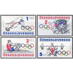 4 عدد تمبر بازی های المپیک، لس آنجلس - چک اسلواکی 1984