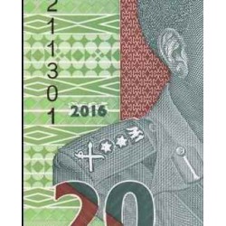 اسکناس پلیمر 20 نایرا - نیجریه 2016