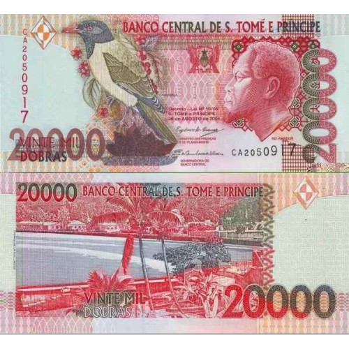 اسکناس 20000 دوبراس - سائو تام و پرینسپ 2004 اسکناس 20000 دوبراس - سائو تام و پرینسپ 2004