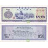 گواهی ارز خارجی 0.5 فن بانک چین - چین 1994 کیفیت غیر بانکی