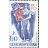 1 عدد تمبر شصتمین سالگرد استقلال - چک اسلواکی 1978