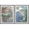 2 عدد  تمبر مشترک اروپا - Euorpa Cept - مناظر طبیعی -  موناکو 1978