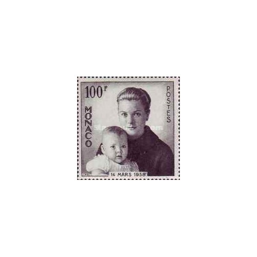 1 عدد  تمبرتولد شاهزاده آلبرت -  موناکو 1958 قیمت 6.3 دلار