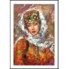کارت پستال  - زن ایرانی - کد 4379