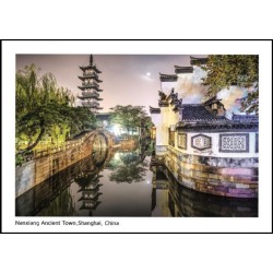 کارت پستال شهر باستانی نانجیاگ ، شانگهای چین - کد 4553