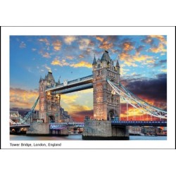 کارت پستال پل برج, لندن, انگلیس - کد 4557