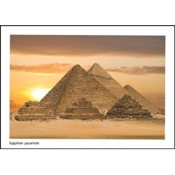 کارت پستال اهرام ثلاثه مصر - کد 4523