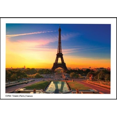 کارت پستال برج ایفل پاریس فرانسه - کد 4562