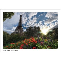 کارت پستال  - برج ایفل پاریس، فرانسه - کد 4568