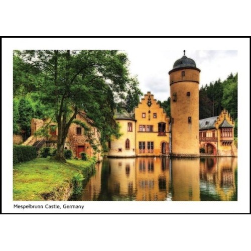 کارت پستال  -قلعه مسپلبرون آلمان - کد 4576